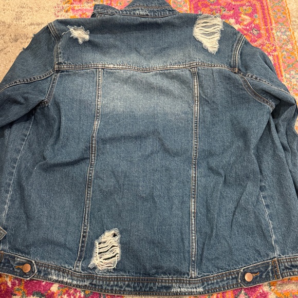 Distressed Jean Jacket - Picture 3 of 3